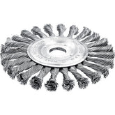 Spazzola Acciaio Ritorto + Foro 7706 Wokin 2 Pz